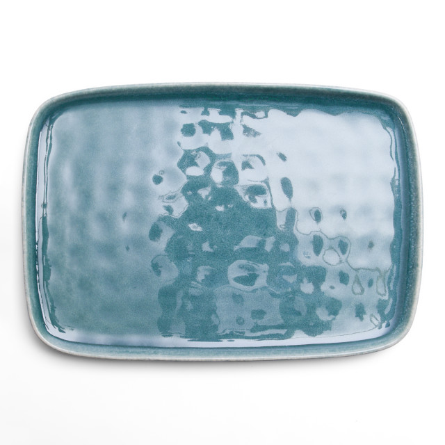 Salisbury & Co Baltic Green Stoneware Serving Platter