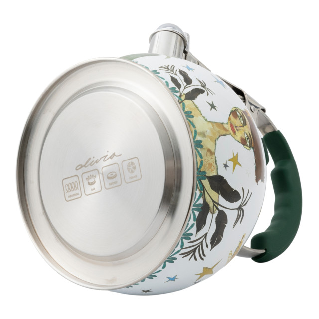 Olivia Princess Whistling Stovetop Kettle, 2.5L angle