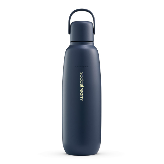 Sodastream Fizz & Go Stainless Steel Bottle, 900ml - Storm Blue