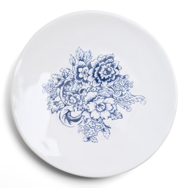 Mervyn Gers Provencal Glazed Stoneware Side Plate, 19cm - Blue