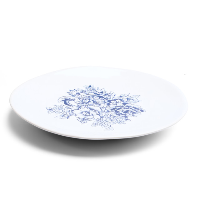 Mervyn Gers Provencal Glazed Stoneware Side Plate, 19cm - Blue