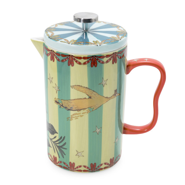 Olivia Princess Hand-Painted French Press, 900ml