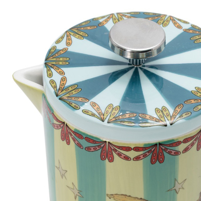 Olivia Princess Hand-Painted French Press, 900ml