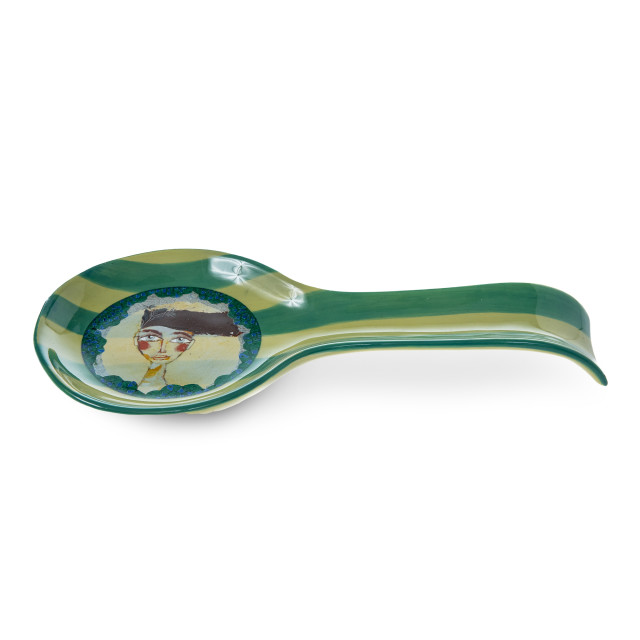 Olivia Princess Hand-Painted Spoon Rest, 22cm