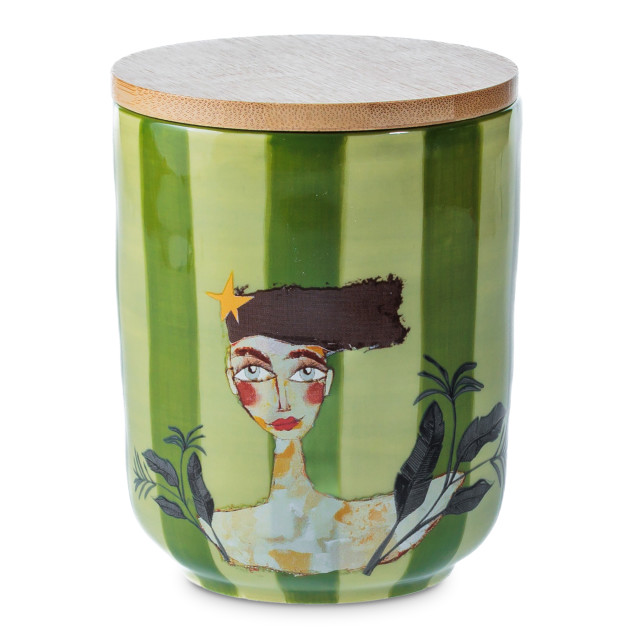 Olivia Princess Hand-Painted Canister - Small