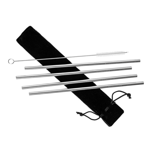 Dalton & Turner Stainless Steel Short Straws, Set of 4
