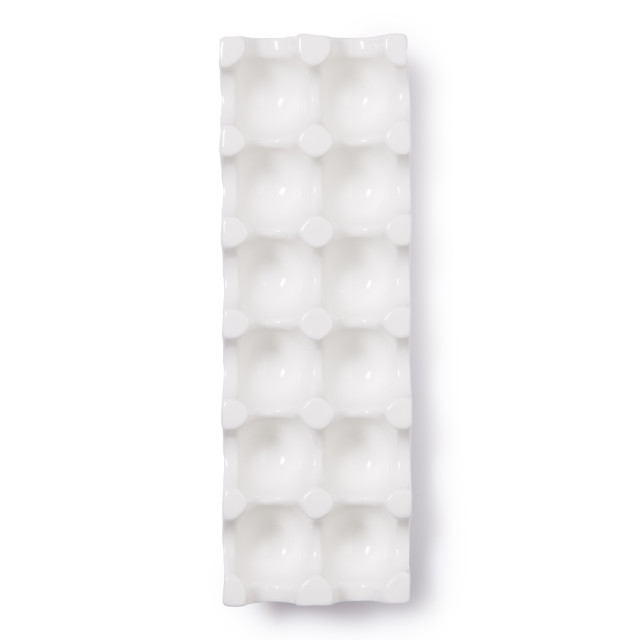 JAN Maison Blanche 12-Egg Cup Tray angle
