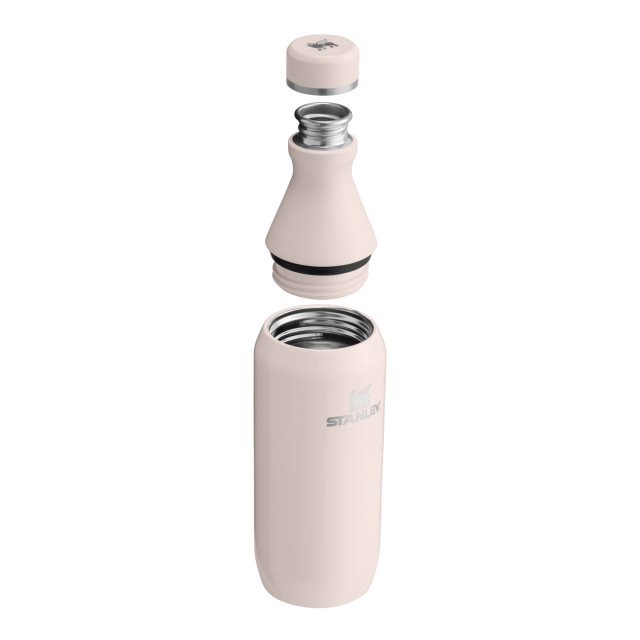 Stanley The All Day Slim Bottle, 350ml - Rose Quartz Gloss angle