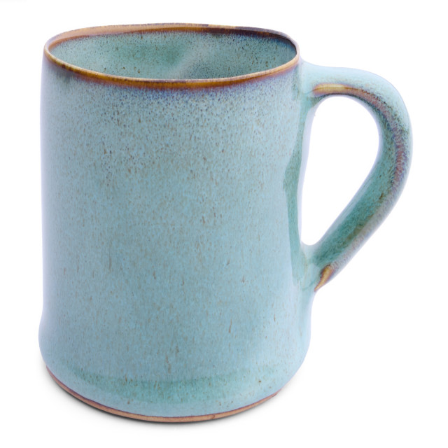 Mervyn Gers Glazed Stoneware Wide Mug, 350ml - Fynbos