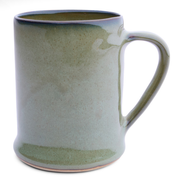 Mervyn Gers Glazed Stoneware Wide Mug, 350ml - Churchhaven