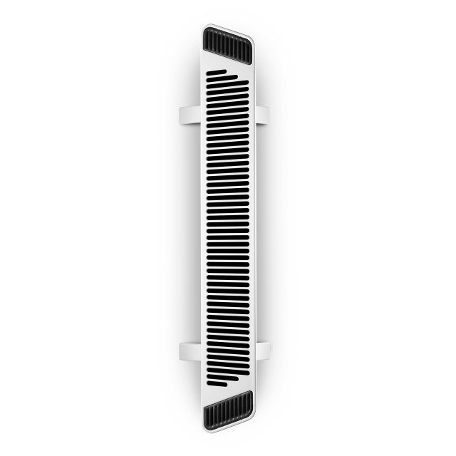 DeLonghi Slim Style Mini Digital Convector Heater with Fan, 2000W angle