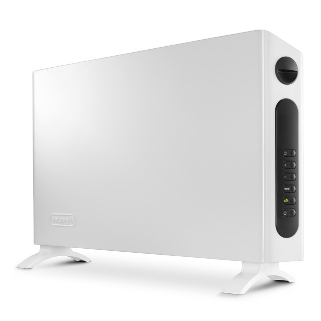 DeLonghi Slim Style Mini Digital Convector Heater with Fan, 2000W