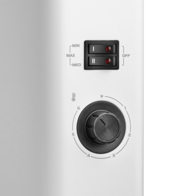 DeLonghi Slim Style Convector Heater with Fan, 2000W detail