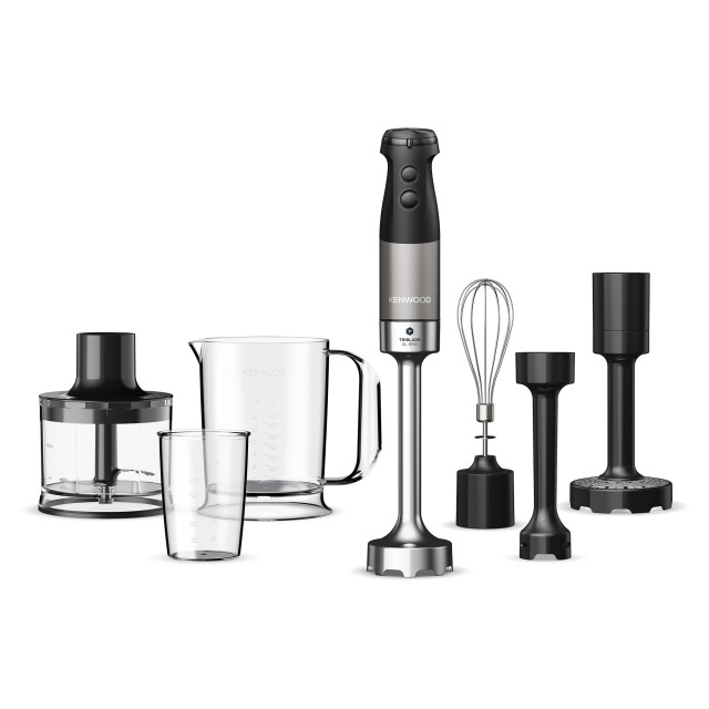 Kenwood Triblade XL Pro Hand Blender Plus Accessories, HBM80.327BK