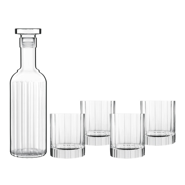 Luigi Bormioli Bach Whisky Set, Set of 5