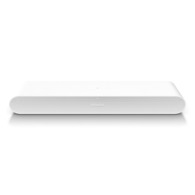Sonos Ray Optical/WiFi Soundbar - White angle