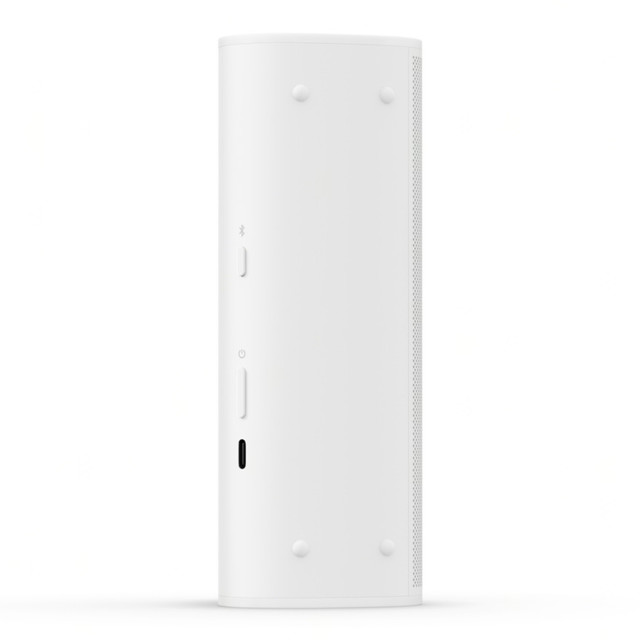 Sonos Roam 2 Portable Waterproof Smart Speaker - White angle