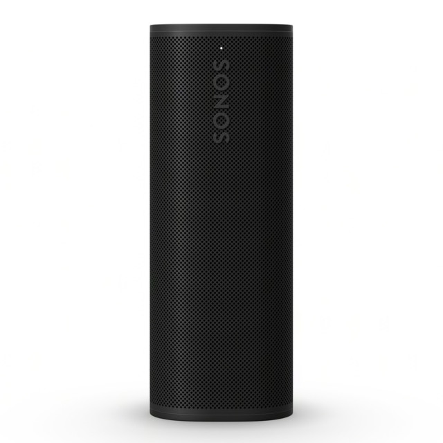 Sonos Roam 2 Portable Waterproof Smart Speaker - Black angle