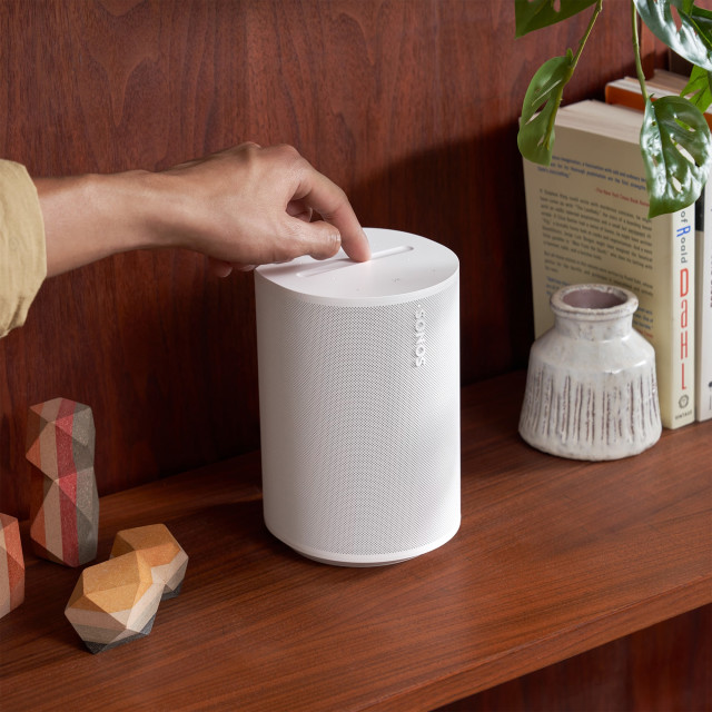 Lifestyle image of Sonos Era 100 Smart Bluetooth Wi-Fi Speaker