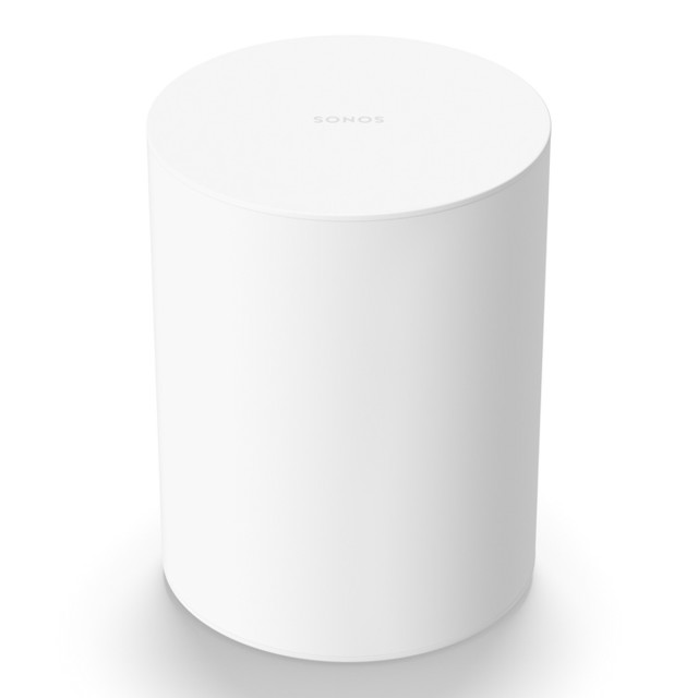 Sonos Sub Mini WiFi Subwoofer - White angle