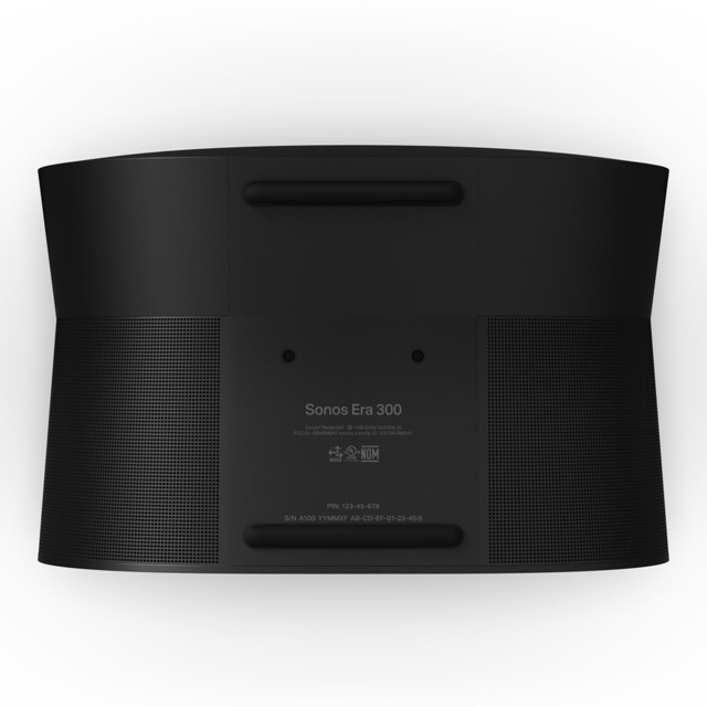 Sonos Era 300 Smart Bluetooth WiFi Speaker - Black angle