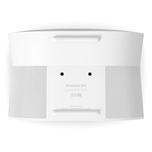 Sonos Era 300 Smart Bluetooth WiFi Speaker - White angle