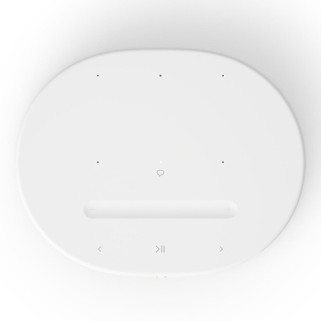 Sonos Move 2 Smart Bluetooth/WiFi Wireless Speaker - White angle