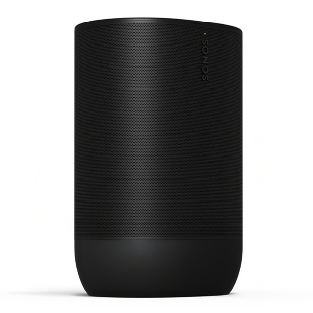 Sonos Move 2 Smart Bluetooth/WiFi Wireless Speaker - Black angle