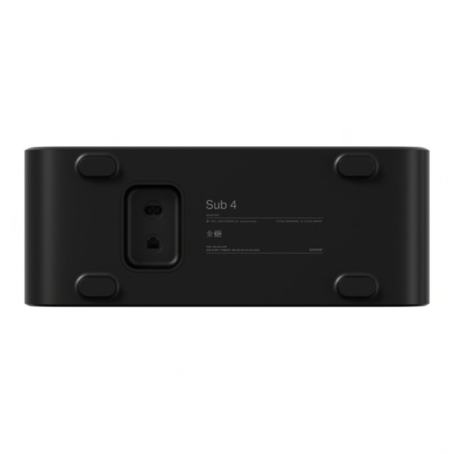 Sonos Sub 4 Wireless Subwoofer - Black angle