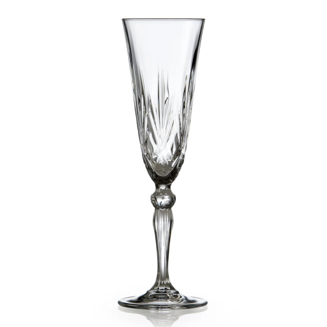 Lyngby Melodia Lead-Free Crystal Champagne Glasses, Set of 4 angle