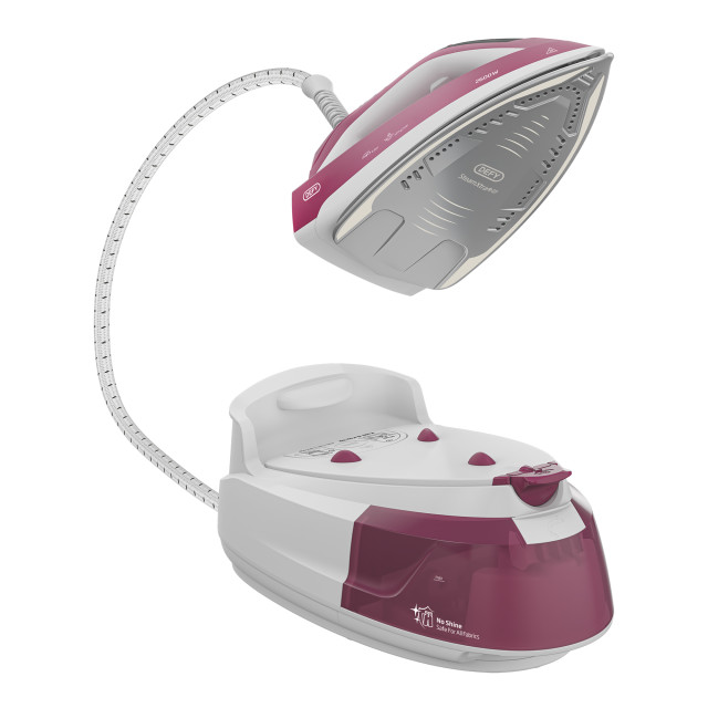 Defy SteamXtra Iron and Steam Station, 2600W angle