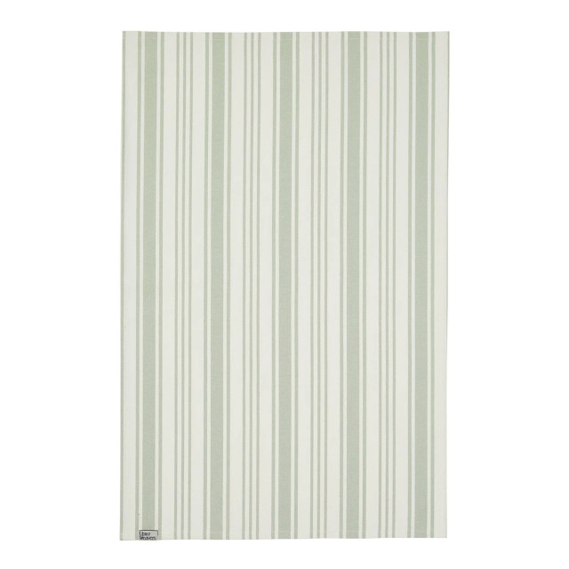 Ulster Weavers Sage Stripe Cotton Tea Towel