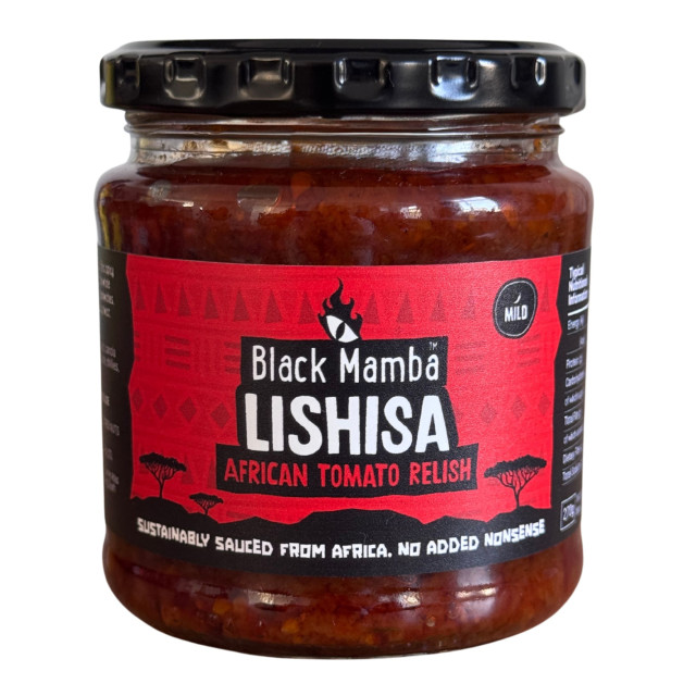 Black Mamba Foods Lishisa African Tomato Relish, 280g