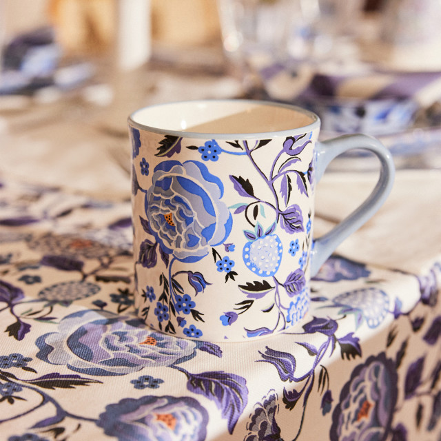 Cath Kidston Strawberry Garden Mollie Mug, 275ml on the table