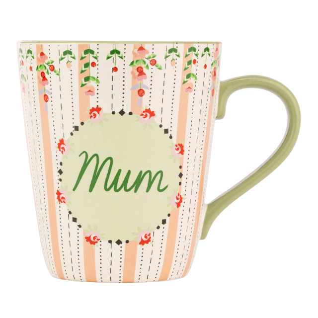 Cath Kidston Spring Birds Mum Stanley Mug, Set of 2 detail