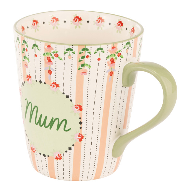 Cath Kidston Spring Birds Mum Stanley Mug, Set of 2 detail