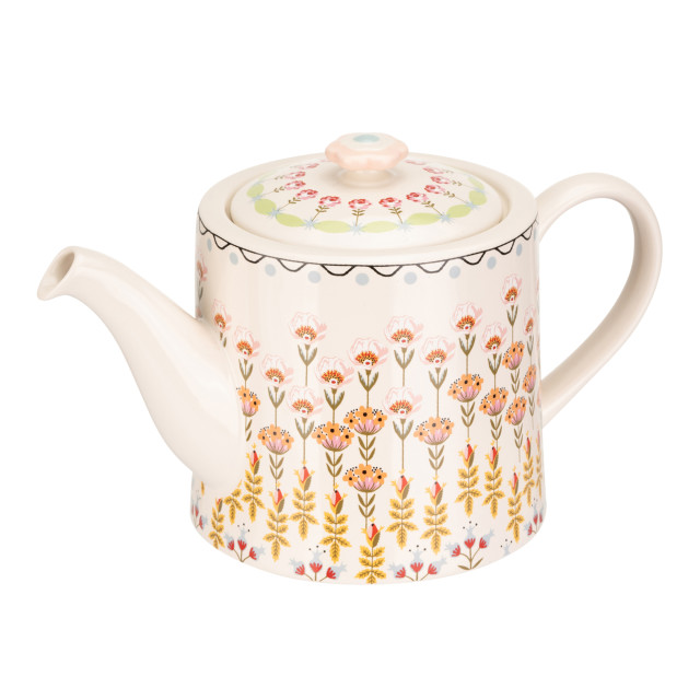Cath Kidston Painted Table Teapot, 1L