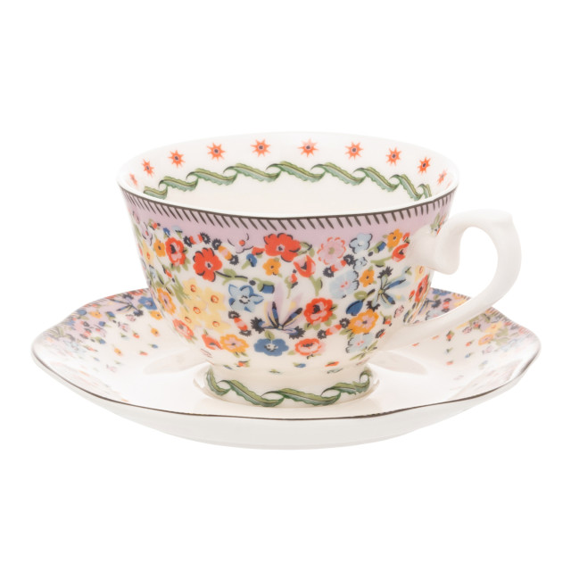 Cath Kidston Harmony Ditsy Teacup & Saucer Set