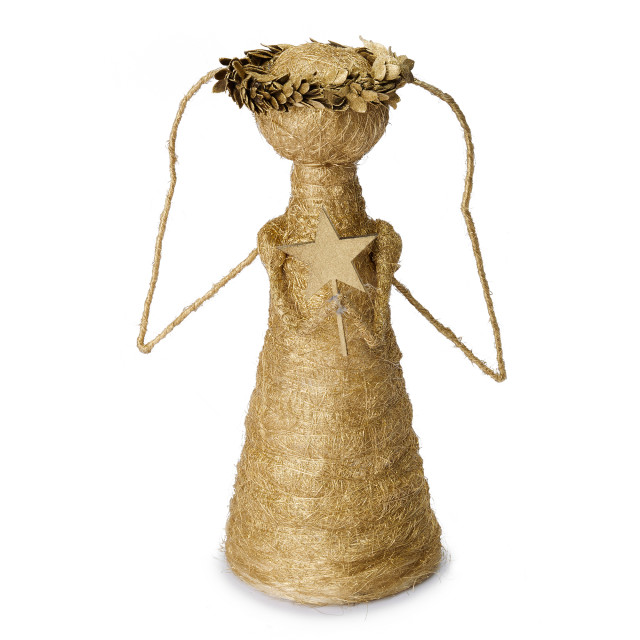 Andrea's Topiaries Angels Coir, 28cm - Gold