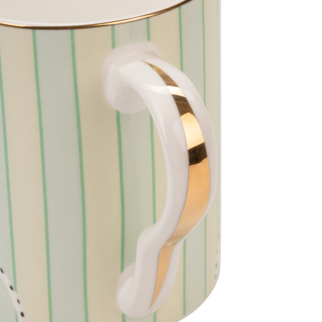 Yvonne Ellen Medium Mug, 350ml - Cheetah detail