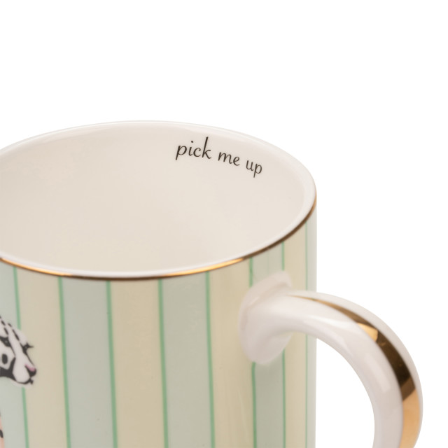 Yvonne Ellen Medium Mug, 350ml - Cheetah detail