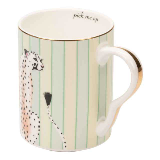 Yvonne Ellen Medium Mug, 350ml - Cheetah