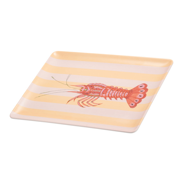 Yvonne Ellen Melamine Lobster Picnic Tray, 37cm