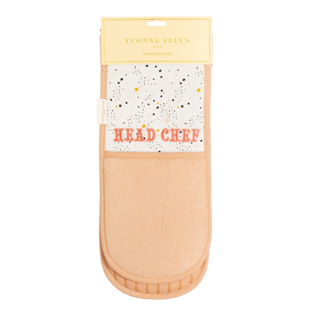 Yvonne Ellen Head Chef Double Oven Glove packaging