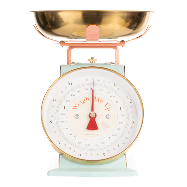 Yvonne Ellen Mechanical Kitchen Scale, 5kg angle