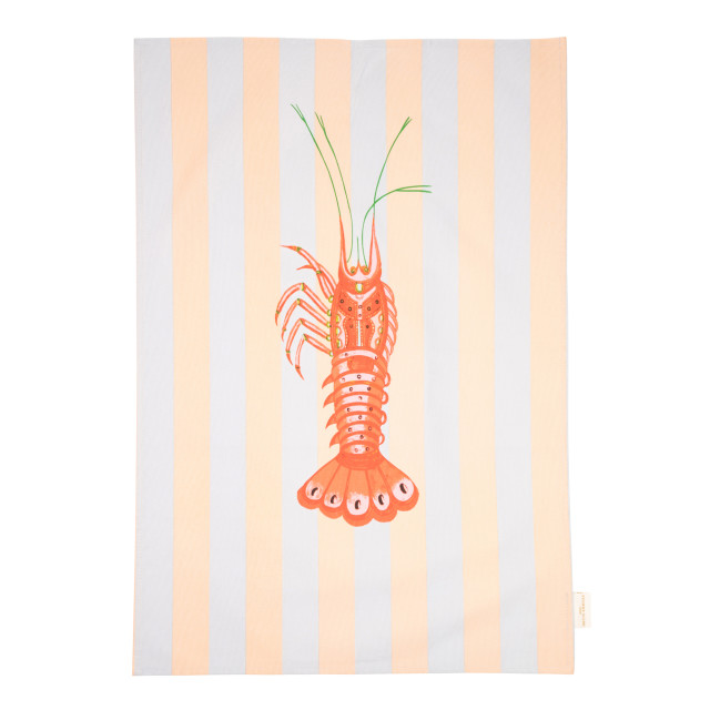 Yvonne Ellen Lobster Tea Towels, Set of 2 detail