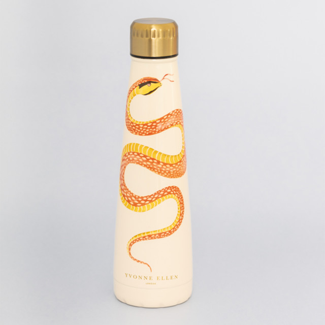 Yvonne Ellen Stainless Steel Bottle, 400ml - Snake