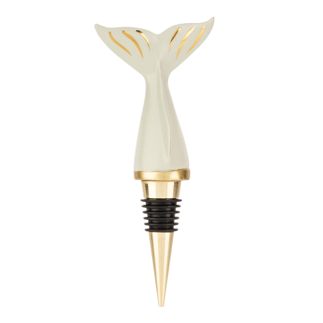 Yvonne Ellen Whale Bottle Stopper angle
