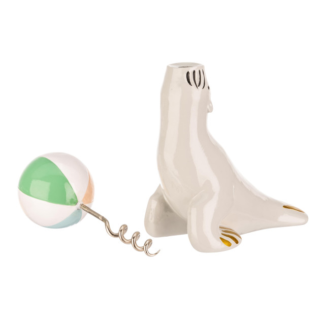 Yvonne Ellen Seal Wine Corkscrew angle