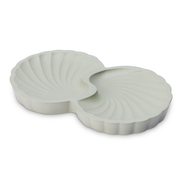Alkaline Dual Shell Tray, 20cm - Sage Green